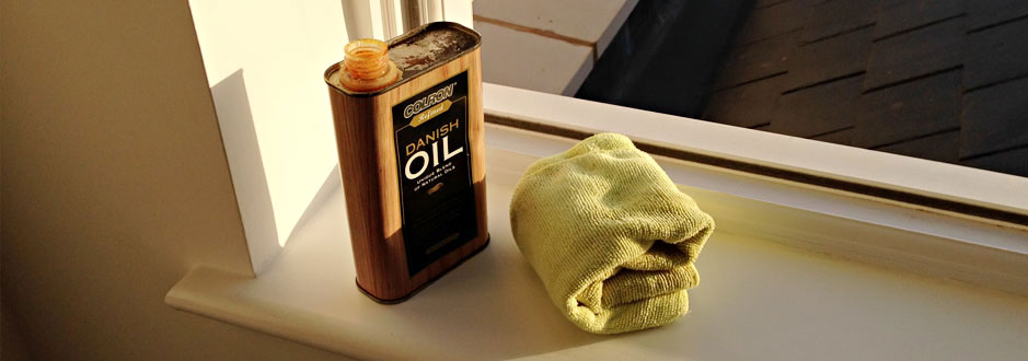 T&J painting solutions oak door treatment danish oil